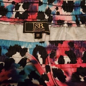 L&B Multicolor Patterned Joggers